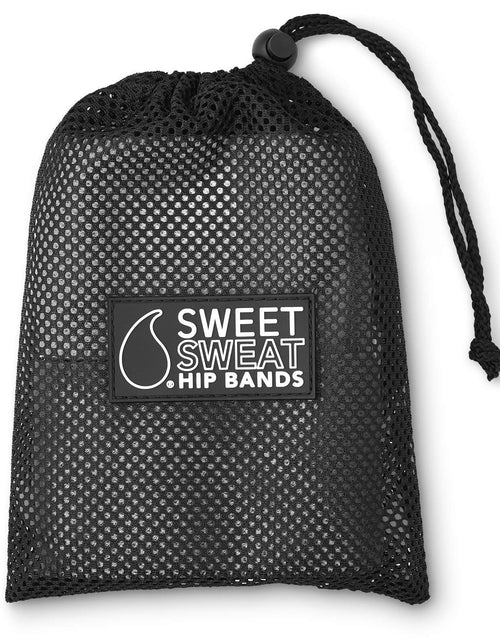 Load image into Gallery viewer, Sweet Sweat 3-Pc Hip Resistance Bands Set Non-Slip Booty Bands with Mesh Bag, Pink
