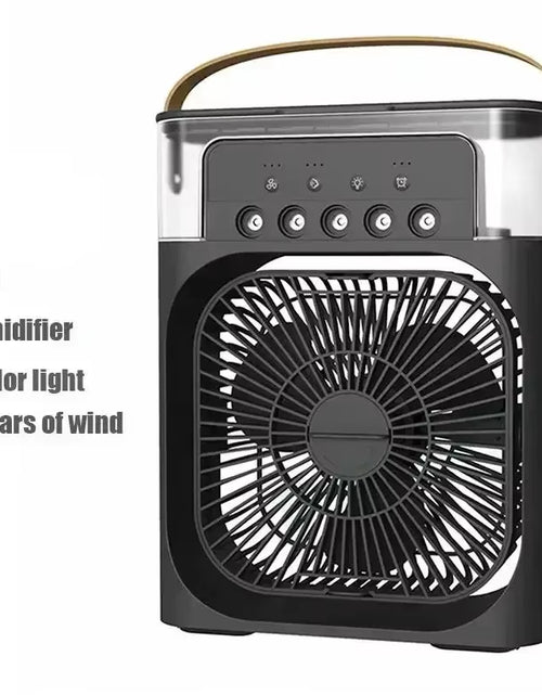 Load image into Gallery viewer, New 3 in 1 Fan Air Conditioner Household Small Air Cooler LED Night Light Portable Humidifier Air Adjustment Fan Office Home Fan
