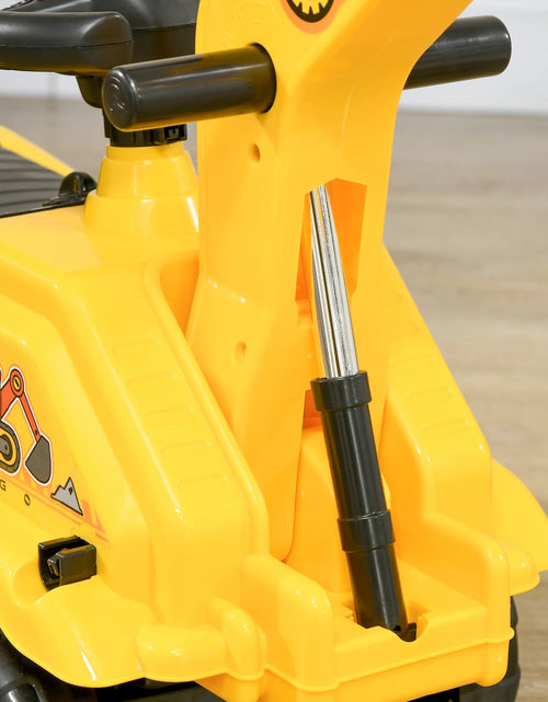 Load image into Gallery viewer, NO Power 3 in 1 Ride on Toy Excavator Digger Scooter Pulling Cart Pretend Play Construction Truck
