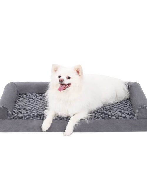 Load image into Gallery viewer, 44" Orthopedic Pet Couch for Xxlarge Dogs Waterproof Dog Beds with Memory Foam and Washable Cover
