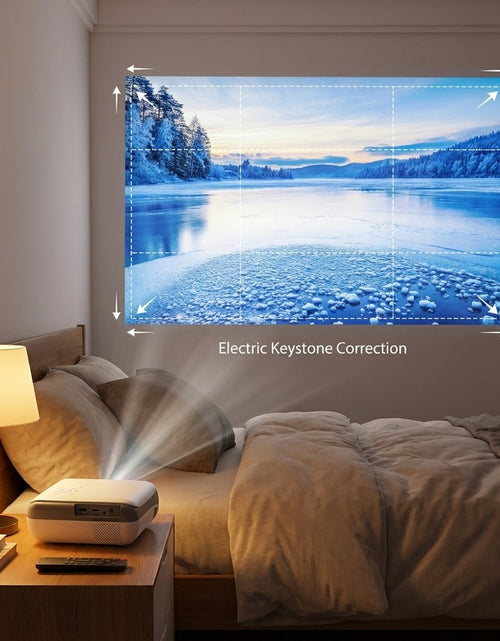 Load image into Gallery viewer, 4K Supported Google TV Projector,Google Officially Licensed,Dolby Audio,Electric Focus &amp; Auto Vertical Keystone
